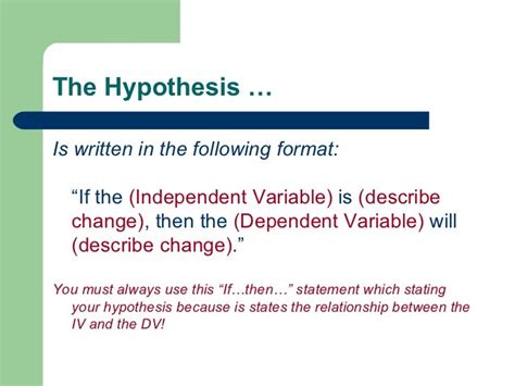 How to write up a biology experiment