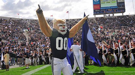 BYU's Legendary Mascot Blows Minds With Latest Viral Fire Stunt