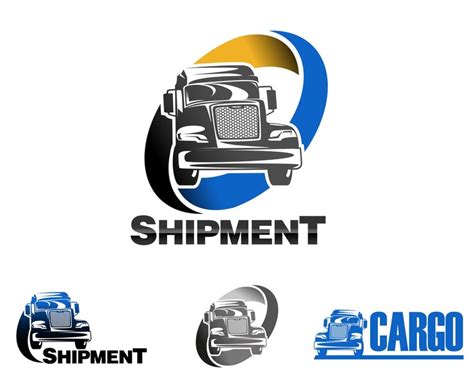 Premium Vector | Shipment cargo logo vector design with layout design ...