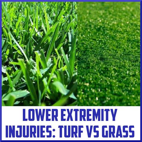 Lower Extremity Injuries on Grass vs. Turf - Sports Medicine Review