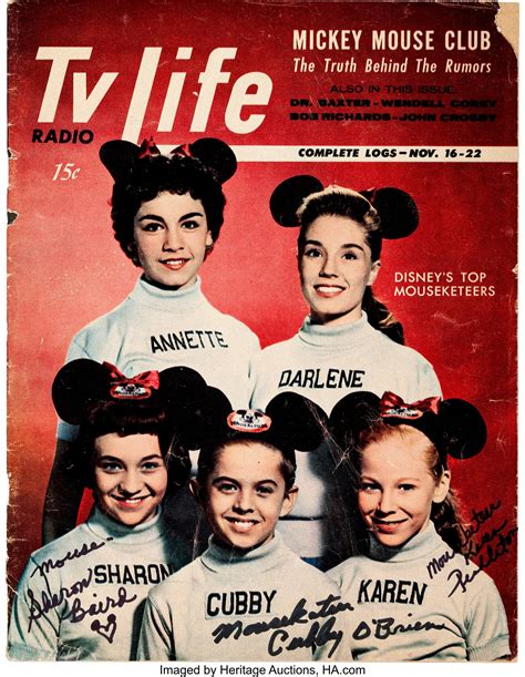 Mickey Mouse Club Book, Magazine and Record Group (c. 1950s).... | Lot ...