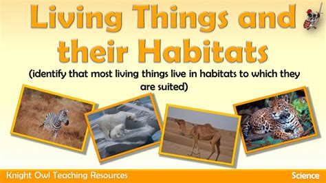 Living Things and their Habitats