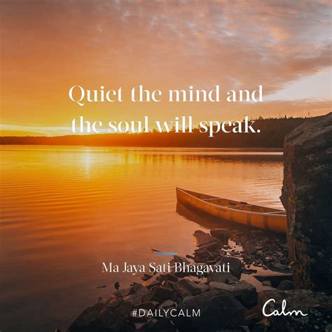 #DailyCalm @calm | Quiet quotes