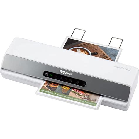 Fellowes Amaris A3 Laminator Machine, laminate in just 60 seconds ...