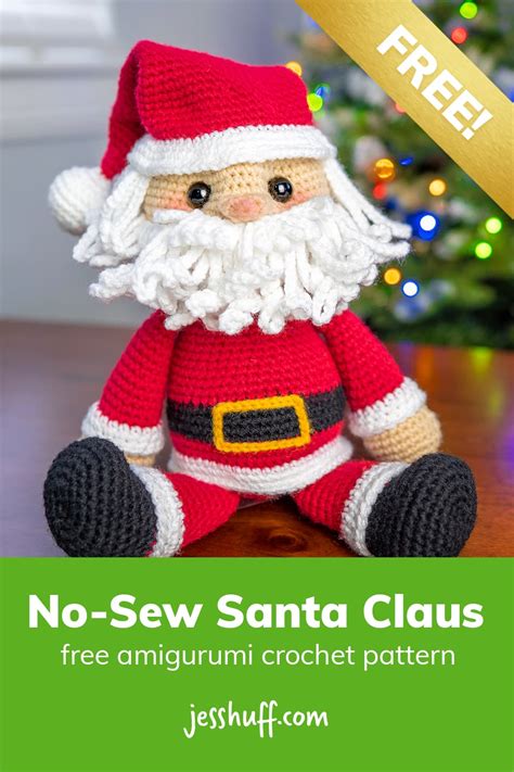 Free Santa Amigurumi Crochet Pattern