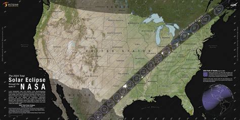 Solar Eclipse 2024 Path Of Totality - Kali Samara