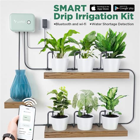 LetPot APP Remote Control Garden Drip Irrigation Kit with Timer ...