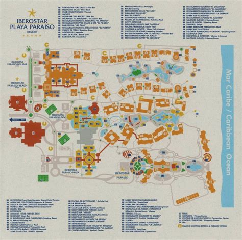 IBEROSTAR RESORTS & HOTELS PHOTO GALLERY - Map_Iberostar Playa Paraiso