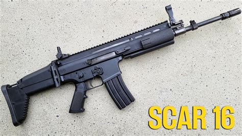 Fn Scar 16s Black