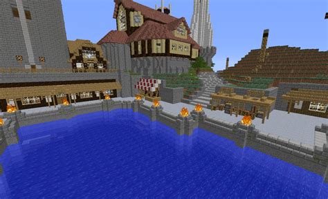 Medieval Harbor Minecraft Map