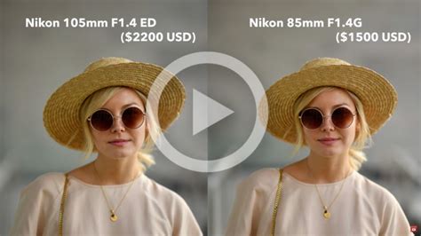 Nikon 105mm f/1.4 Vs. Nikon 85mm f/1.4 Vs. Tamron 85mm f/1.8 | Does the ...