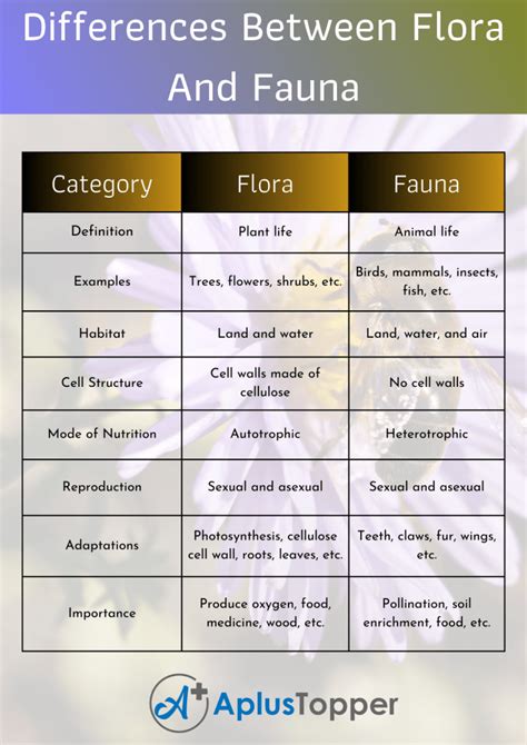 Difference Between Flora And Fauna: A Comprehensive Guide