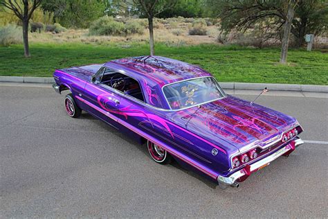 1963 Chevrolet Impala Super Sport Driver Side Rear View 01 - Lowrider