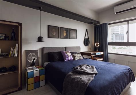 Minimalist Studio Apartment Design Bring Out a Masculine Impression ...