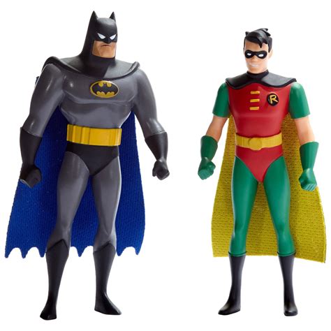 Bendable Action Figures Batman and Robin 5.5 Inch Pair Batman the ...