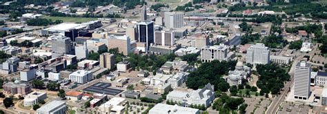 Jackson Mississippi Skyline Panorama