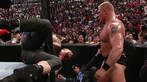 The Undertaker and Brock Lesnar clash at Unforgiven 2002 | WWE