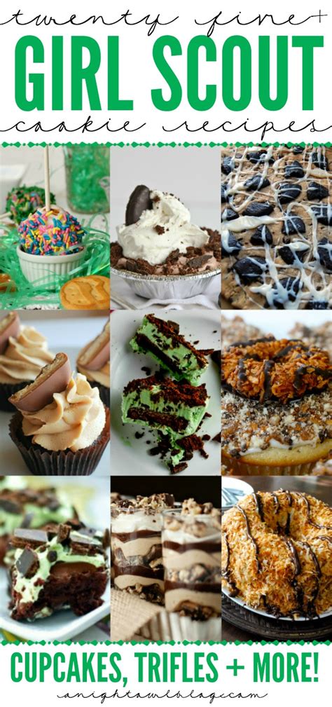 25+ Girl Scout Cookie Recipes - A Night Owl Blog