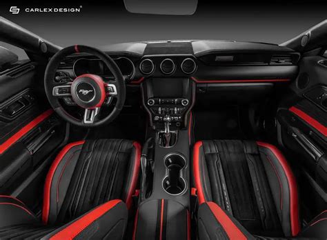 Carlex Design Interieur im 2020 Ford Mustang Cabriolet