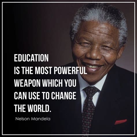 21 Best Education Quotes By Nelson Mandela