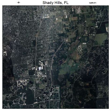 Aerial Photography Map of Shady Hills, FL Florida