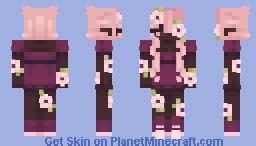 cherry blossom girl | 1.20 update !! Minecraft Skin