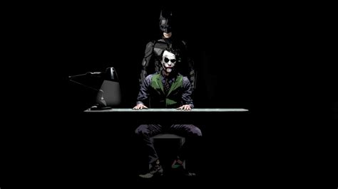 Batman and Joker digital wallpaper #movies #Batman The Dark Knight # ...