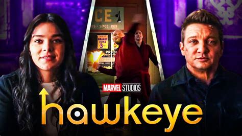 Marvel Reveals Hilarious New Scene From Hawkeye Disney+ Show