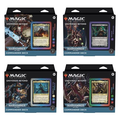 Magic The Gathering Universes Beyond Warhammer 40000 Commander Deck ...