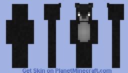 Black BEAR Minecraft Skin