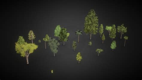 Low-poly Trees Collection - Buy Royalty Free 3D model by Md Waziullah ...