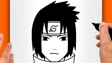 How to Draw Sasuke (EASY FOR BEGINNERS) - Sasuke Drawing Tutorial (STEP ...