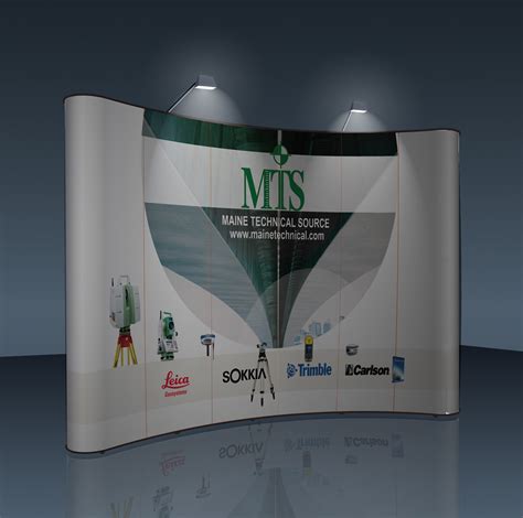 Trade Show Backdrop Design for Maine Technical Source :: Behance