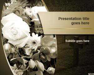 Free Funeral PowerPoint Template & Presentation Slides