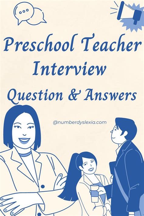 Preschool Teacher Interview Question & Answers | Preschool teacher ...