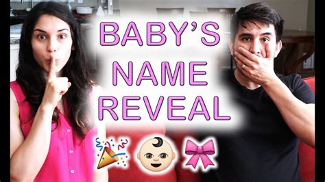 BABY GIRL'S NAME REVEAL! | CHRIS&PAM - YouTube