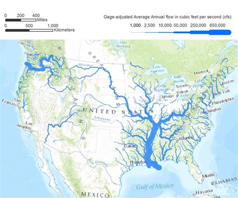 Rivers On The United States Map - Retha Charmane