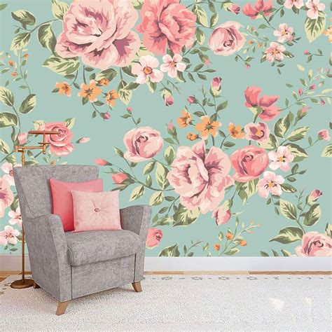 Aggregate more than 57 floral vinyl wallpaper latest - in.cdgdbentre