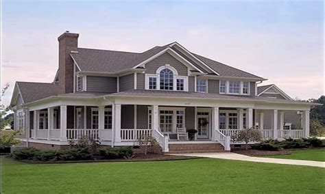 Ba Nursery Farm Houses With Wrap Around Porches Farmhouse Plans ...