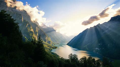 lake, nature, switzerland, world, beautiful places, 4k, photography ...