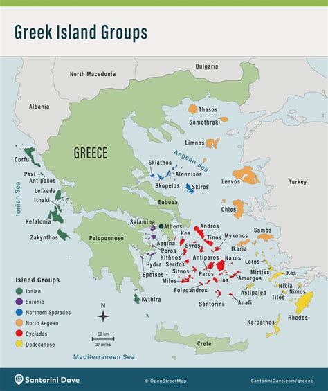 MAPS of GREECE - Cities, Greek Islands, Ancient Greece | Greece map ...