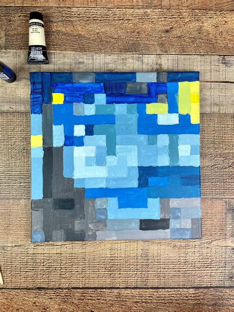 Minecraft Art Idea: Pixelated Masterpieces on Canvas! → Royal Baloo