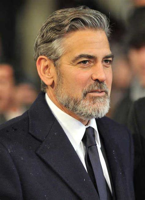 George Clooney Hair Status - Grey Hair - No Baldness - Why ...