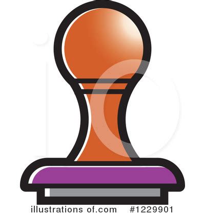 Rubber Stamp Clipart #1229903 - Illustration by Lal Perera