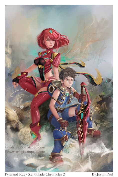 ArtStation - Xenoblade Chronicles 2 - Switch Player Issue 11 Cover