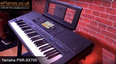 Yamaha PSR SX700 Keyboard Walkaround Guide | ePianos