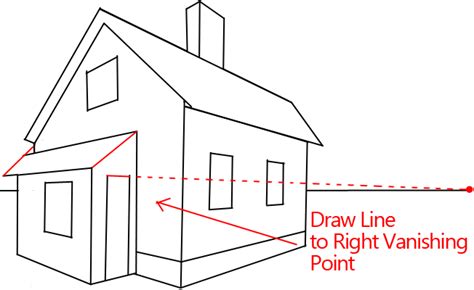 How to Draw a House with Easy 2 Point Perspective Techniques – How to ...