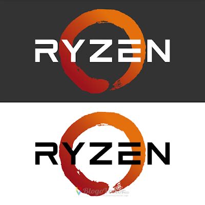 AMD Ryzen Logo Vector Vector Graphics, Vector Vector, Vector Format ...