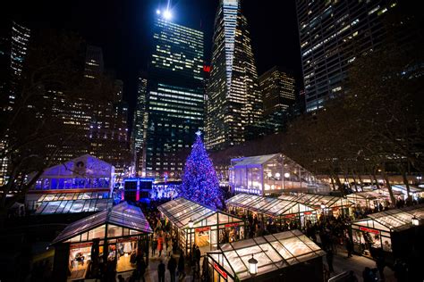 Bryant Park Winter Village 2019 Guide With Opening Dates & Times