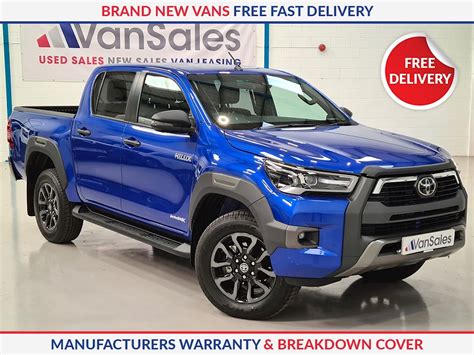 New Toyota Hilux Invincible X Double Cab 2.8 204PS Auto 2024 | Free UK ...